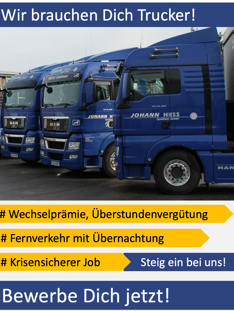 LKW Fahrer gesucht